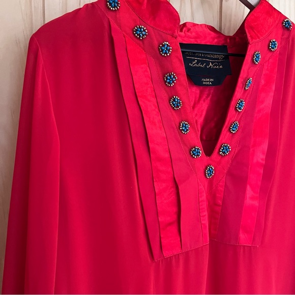 Soft Surrounding Noir Label Red Tunic - Picture 3 of 5